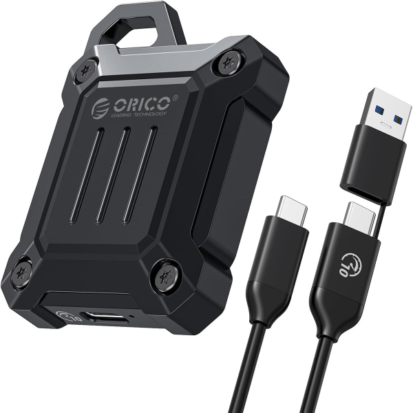 Orico Obudowa na dysk M.2 NVMe 2230, USB-C 10 Gbps, wzmocniona, metalowa