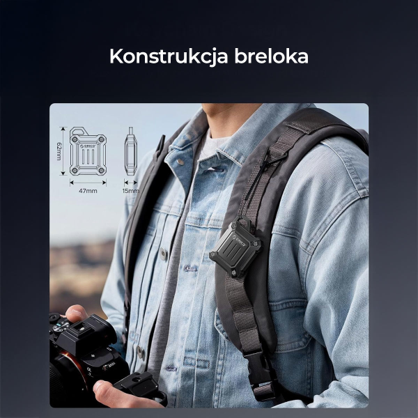 Orico Obudowa na dysk M.2 NVMe 2230, USB-C 10 Gbps, wzmocniona, metalowa