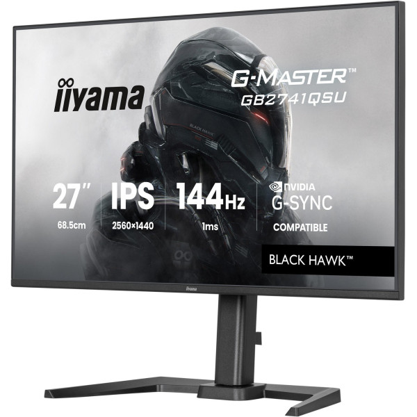 iiyama G-Master GB2741QSU-B1 Black Hawk - 144Hz | QHD | IPS | 27''