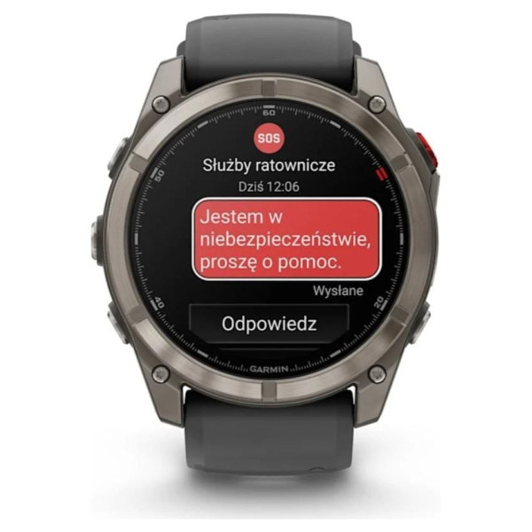 Garmin Fenix 8 Pro AMOLED 51mm Sapphire Tytanowy