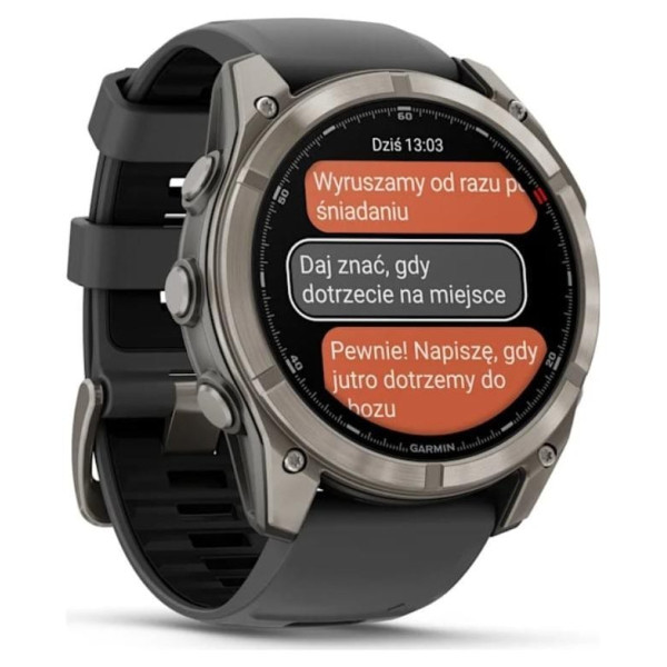Garmin Fenix 8 Pro AMOLED 51mm Sapphire Tytanowy