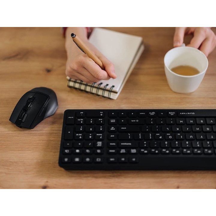 A4Tech Fstyler FB45 CS AIR2RF (2.4G+BT) Stone Grey (Silent)