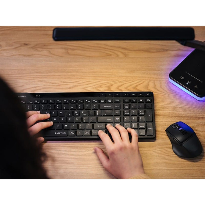 A4Tech Fstyler FB45 CS AIR2RF (2.4G+BT) Stone Grey (Silent)