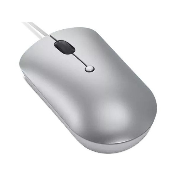 Lenovo 540 USB-C Wired Compact Mouse Cloud Grey GY51D20877