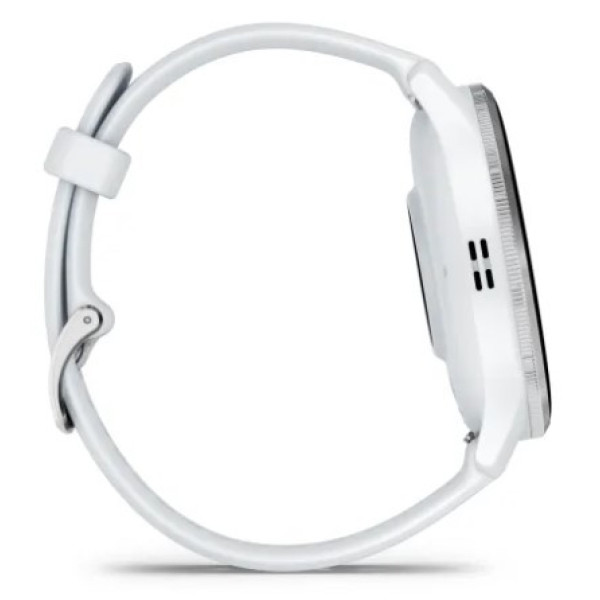 Garmin Venu 3 z czujnikiem tętna HRM Elevate Ox (srebrna ramka / kamiennobiała koperta / kamiennobiały pasek)