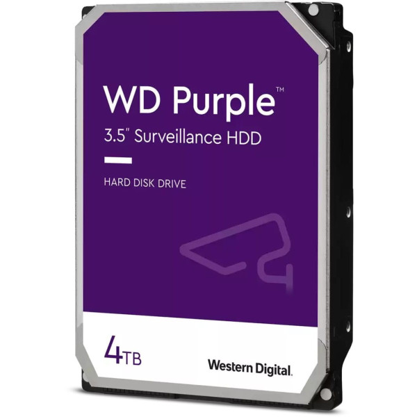 Dysk HDD WD Purple WD44PURZ (4 TB ; 3.5 ; 256 MB; 5400 obr/min)