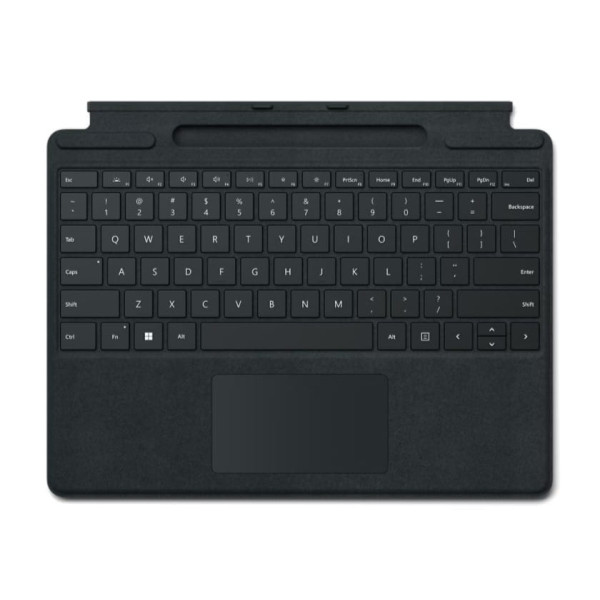 Microsoft Klawiatura z miejscem na pióro do Surface Pro 11 Czarny