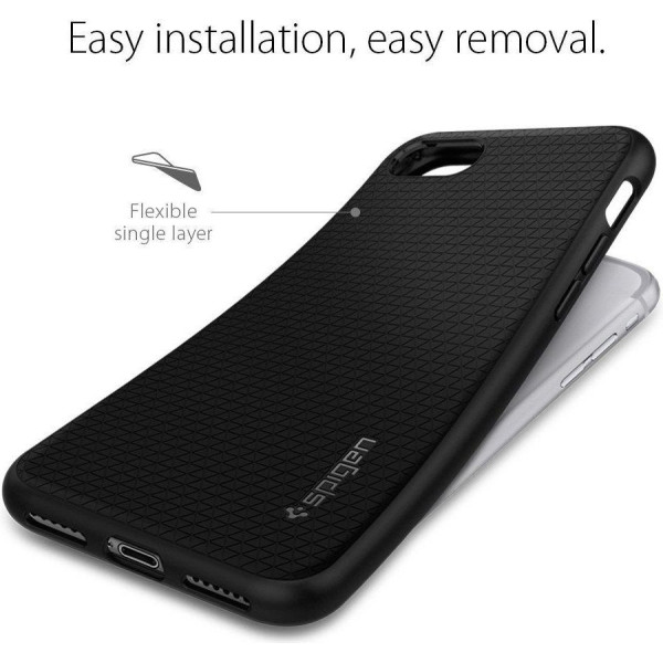 Spigen Liquid Air iPhone 7 / 8 / SE 2020 / 2022 black