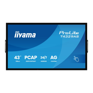 Monitor interaktywny iiyama T4329AS-B1AG 43" 4K UHD VA Touch Android 14