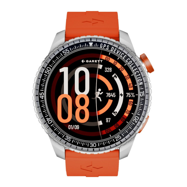 Garett Compass GPS srebrny