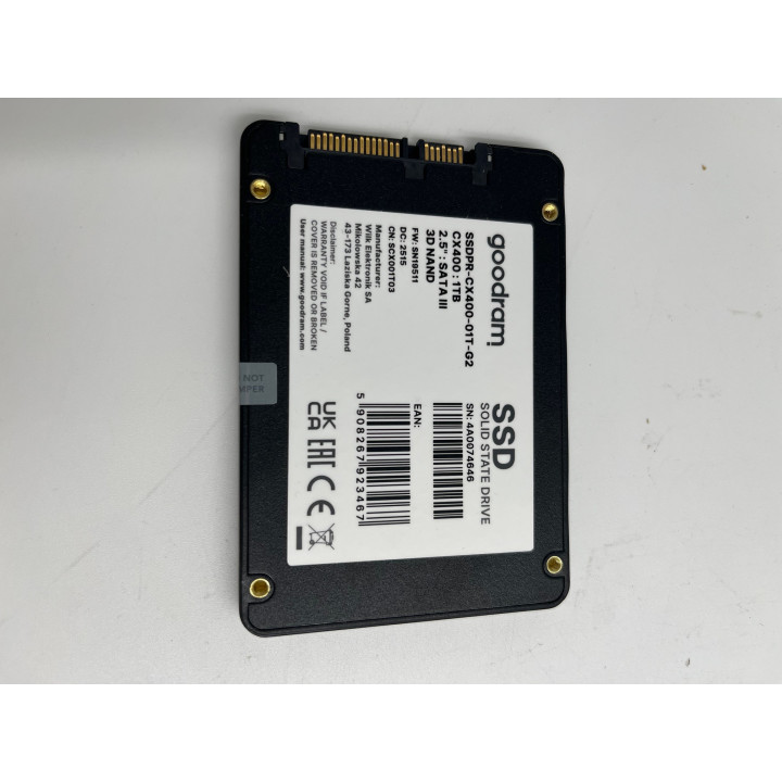 Dysk twardy GOODRAM CX400 Gen.2 1TB (SSDPR-CX400-01T-G2)
