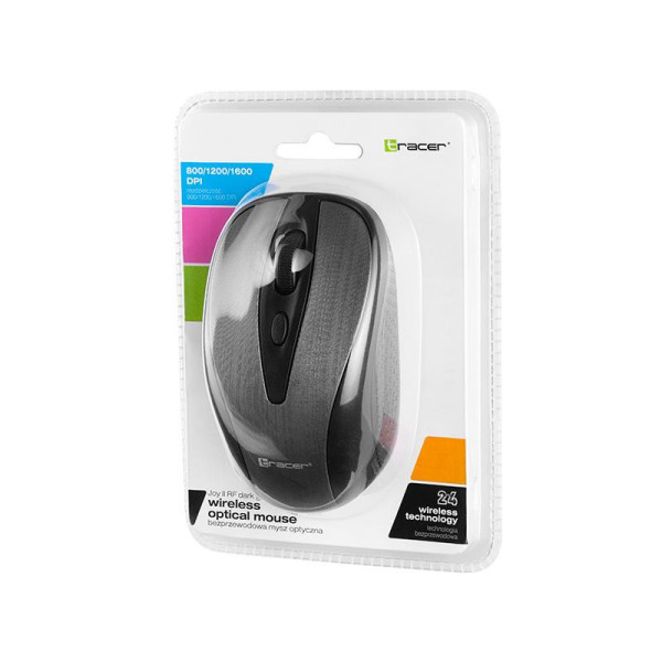 TRACER MOUSE BEZPRZEWODOWA JOY II DARK GREY TRAMYS46707