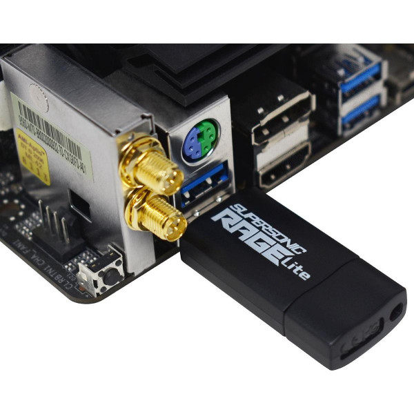 Pendrive - Patriot Supersonic PenDrive Rage Lite 128GB USB 3.2 (PEF128GRLB32U)
