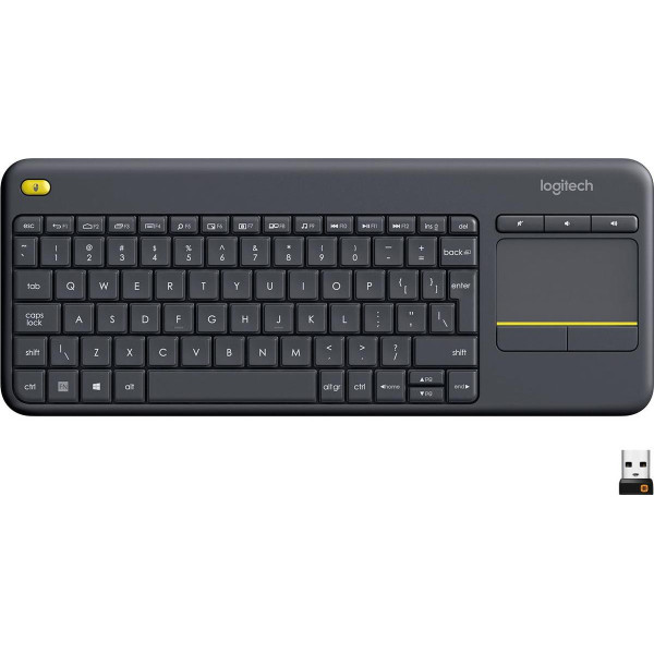 Klawiatura Logitech K400 Plus Czarna (920-007145)