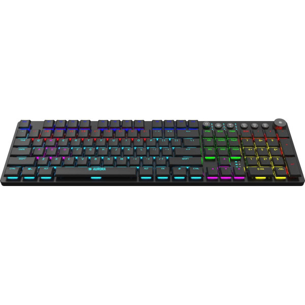 KLAWIATURA I-BOX AURORA K-6 RGB MECHANICZNA RED SWITCH LOW PROFILE GAMING