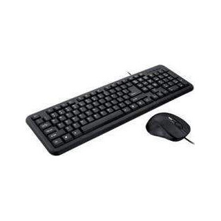 Zestaw klawiatura + mysz IBOX OFFICE KIT II KLAW. I MYSZ OPT.USB IKMOC2005070U (USB 2.0; (US); kolor czarny; optyczna)