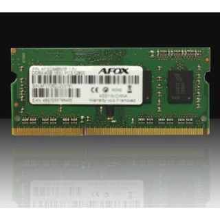 AFOX SO-DIMM DDR3 8GB 1600MHZ MICRON CHIP AFSD38BK1P