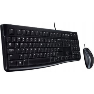 Zestaw klawiatura + mysz Logitech MK120 920-002562 (membranowa; USB 2.0; (US); kolor czarny; optyczna; 1000 DPI)