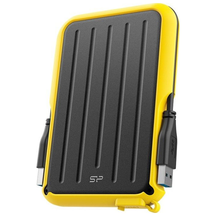 Dysk zewnętrzny Silicon Power Armor A66 2TB 2 5 USB 3.2 IPX4 Yellow