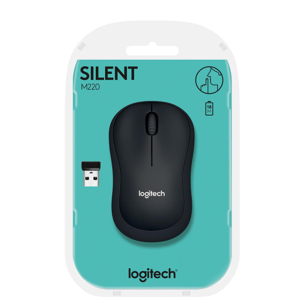 Mysz Logitech M220 Silent (czarna)