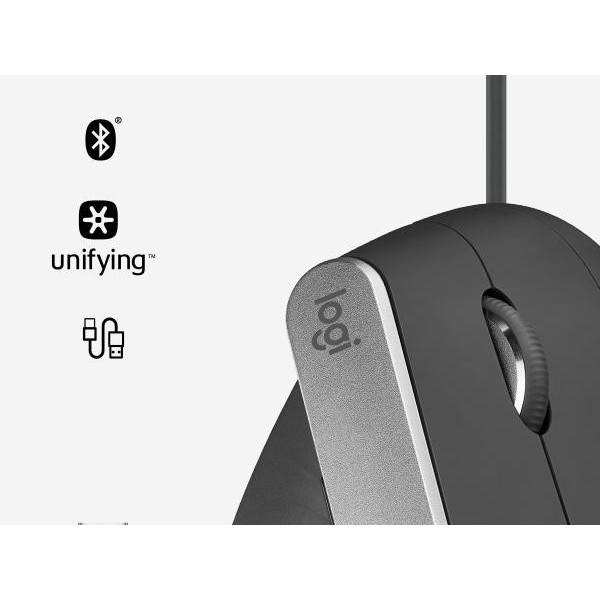 Mysz Logitech MX 910-005448 (optyczna; 4000 DPI; kolor czarny)