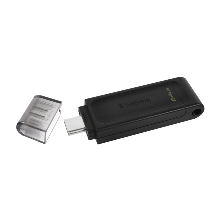 KINGSTON FLASH 64GB USB-C 3.2 Gen1 DataTraveler 70