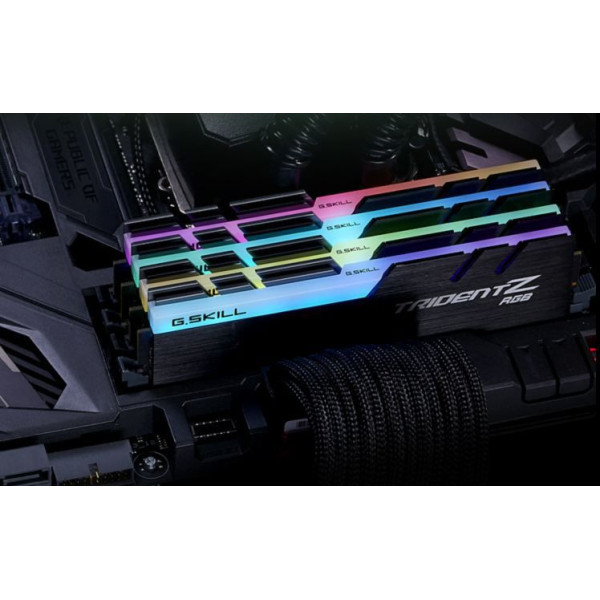 Pamięć - G.SKILL Trident Z RGB AMD 16GB [2x8GB 3200MHz DDR4 CL16 XMP 2.0 1.35V DIMM]