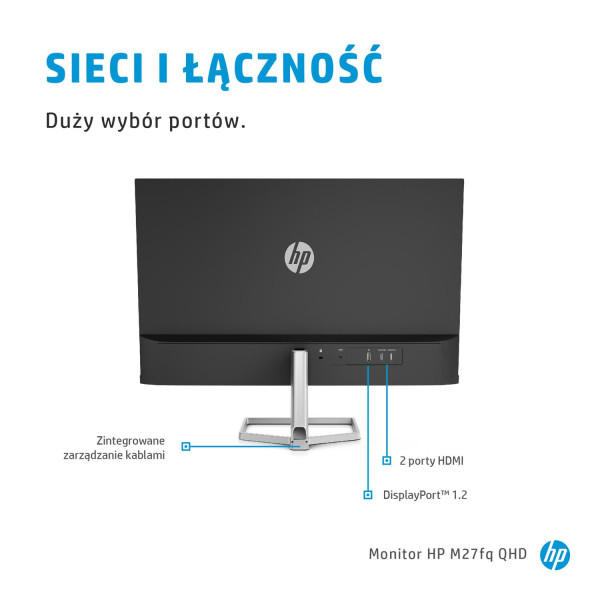 Monitor HP LED IPS 27 M27fq (2H4B5E9)