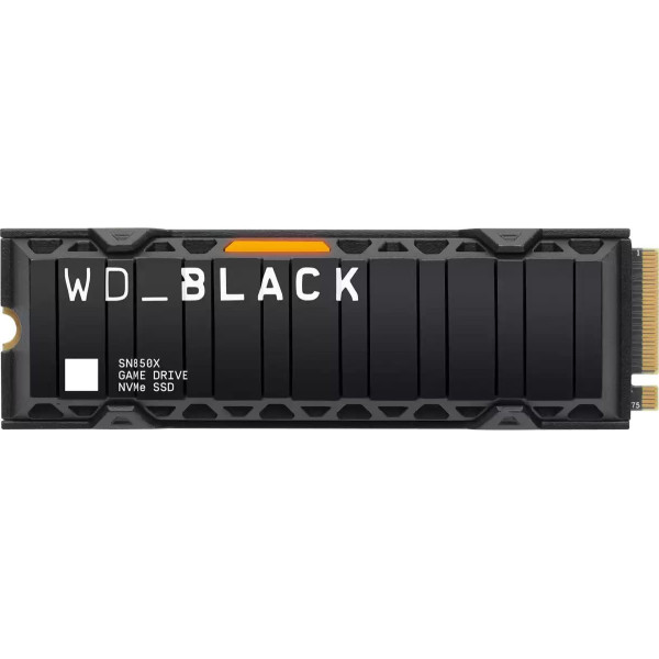 Dysk SSD WD Black SN850X WDS200T2XHE (2 TB ; M.2; PCIe NVMe 4.0 x4; heatsink)