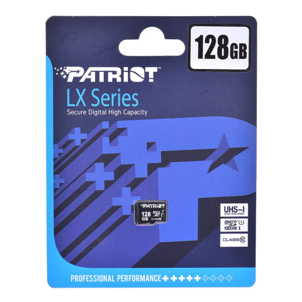 Patriot LX Series microSDHC 128GB Class 10 UHS-I