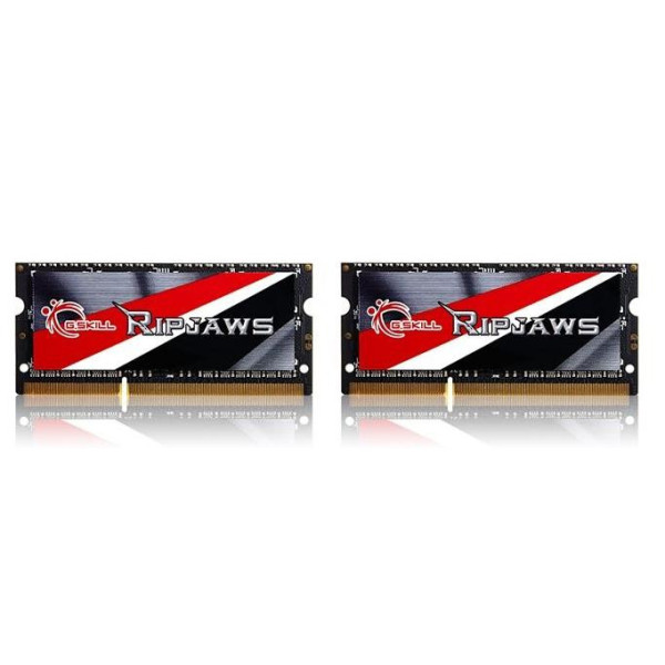 Pamięć RAM G.SKILL Ripjaws F3-1600C9D-16GRSL (DDR3 SO-DIMM; 2 x 8 GB; 1600 MHz; CL9)