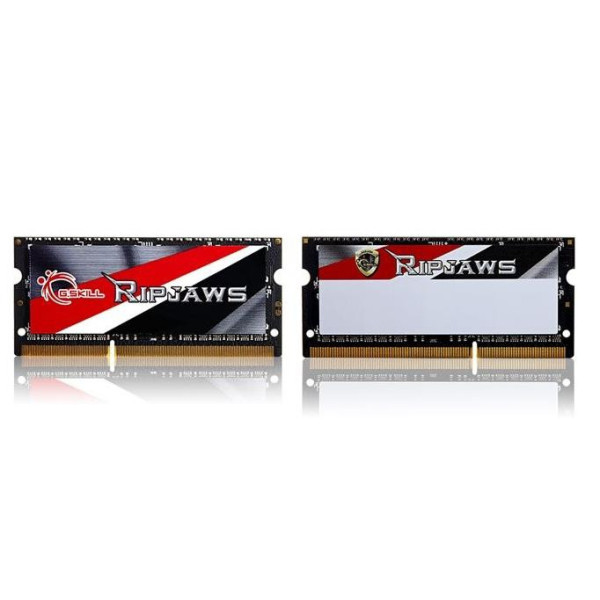 Pamięć RAM G.SKILL Ripjaws F3-1600C9D-16GRSL (DDR3 SO-DIMM; 2 x 8 GB; 1600 MHz; CL9)