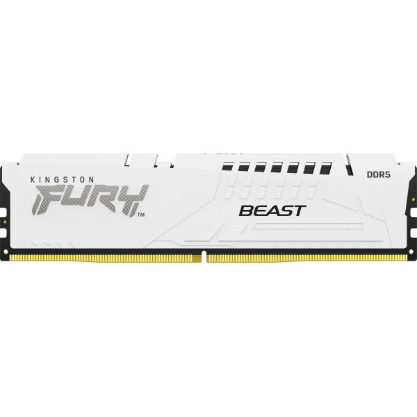 KINGSTON DDR5 32GB 5200MHz CL40 FURY BEAST WHITE RGB EXPO KITx2