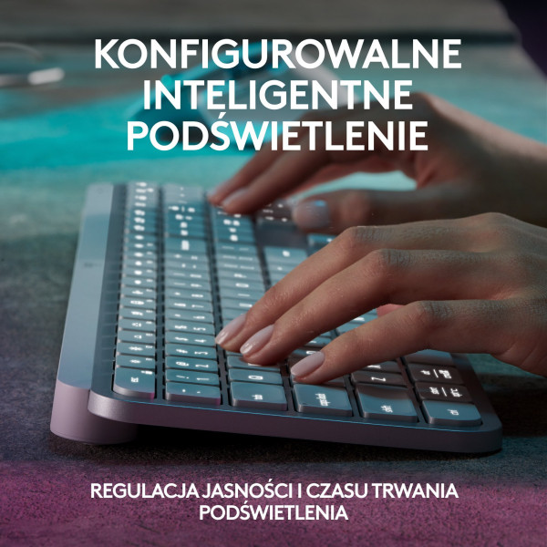 Klawiatura bezprzewodowa Logitech MX Keys S grafitowa - 920-011588
