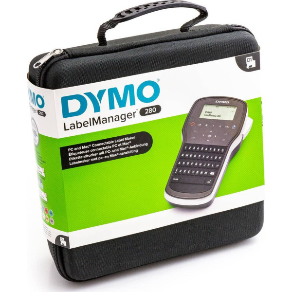 DYMO- drukarka etykiet LM280 z. walizkowy QWERTY