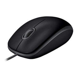 Mysz przewodowa Logitech B110 Silent czarna 910-005508