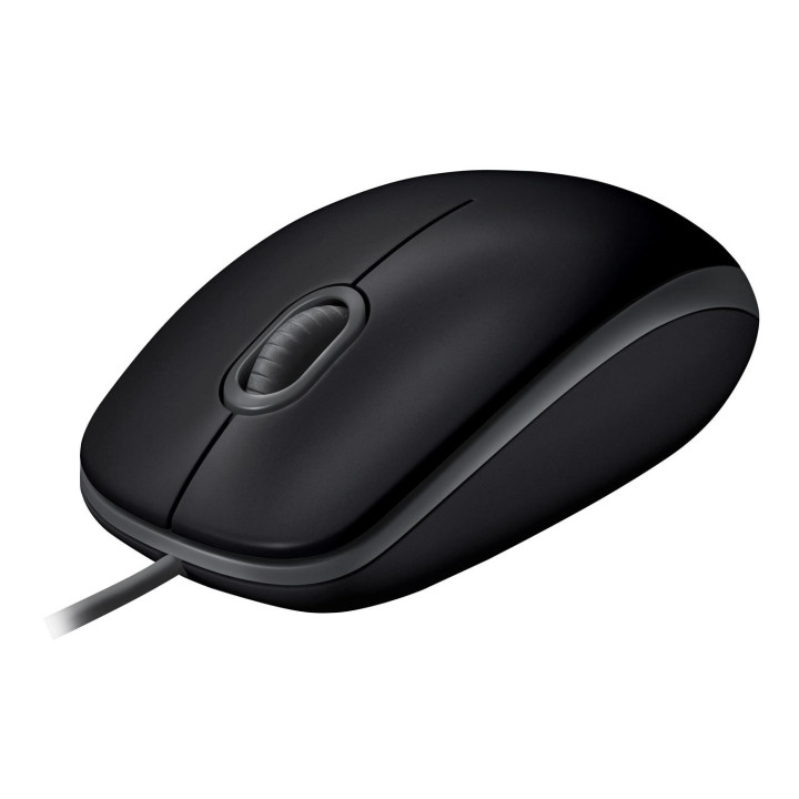 Mysz przewodowa Logitech B110 Silent czarna 910-005508