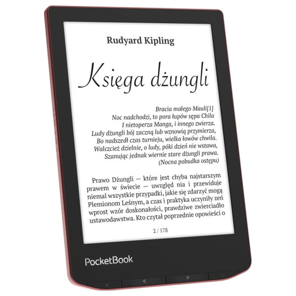 Czytnik - PocketBook Verse Pro (634) czerwony