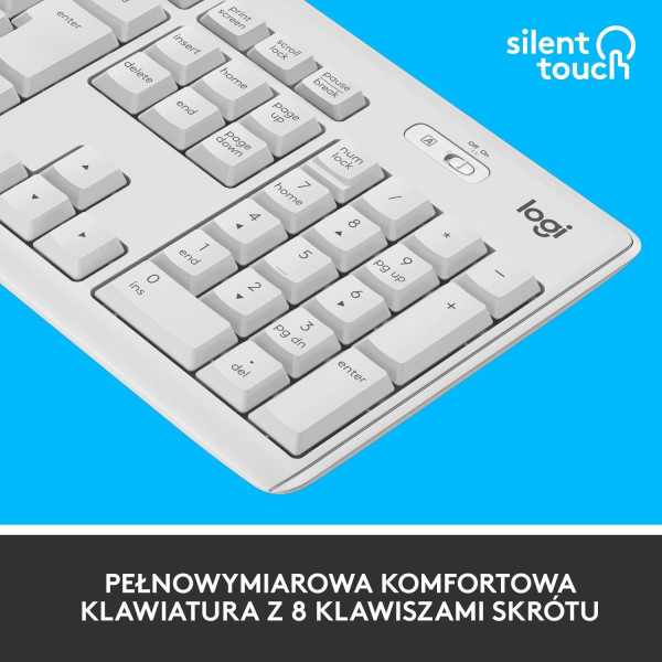Logitech MK295 Biały
