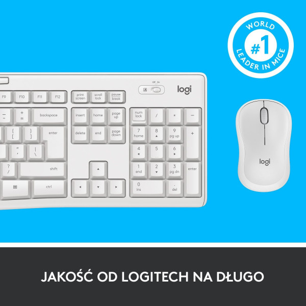 Logitech MK295 Biały