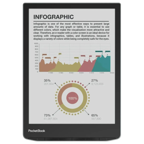 PocketBook 743 InkPad Color 3 storme sea