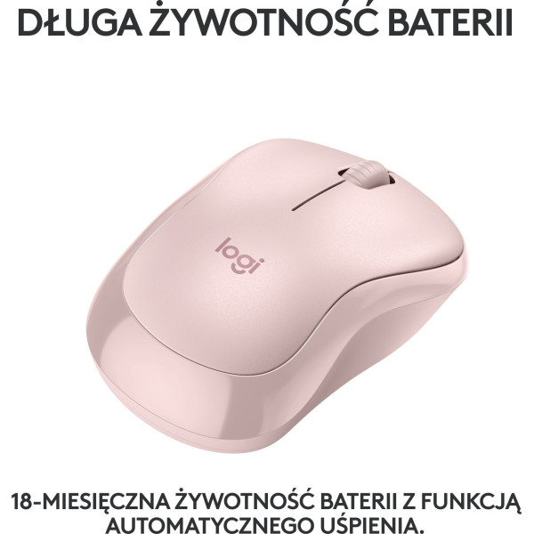 Logitech M240 Silent Różowa