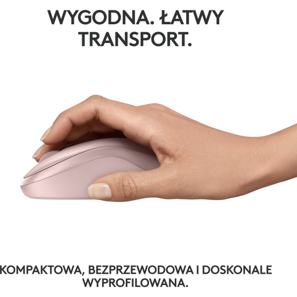 Logitech M240 Silent Różowa