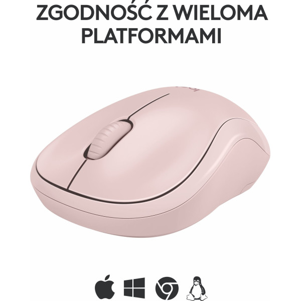 Logitech M240 Silent Różowa