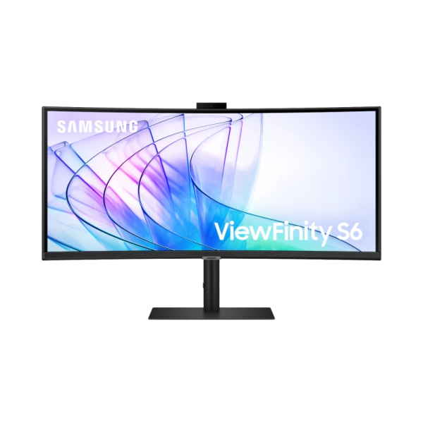 Monitor Samsung ViewFinity S6 LS34C652VAUXEN 34" Curved VA UWQHD HDR10 5MP IR Camera 100Hz USB-C Dock 90W