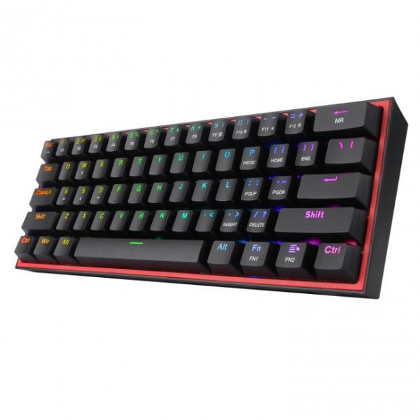 Redragon K617 Fizz RGB czarna