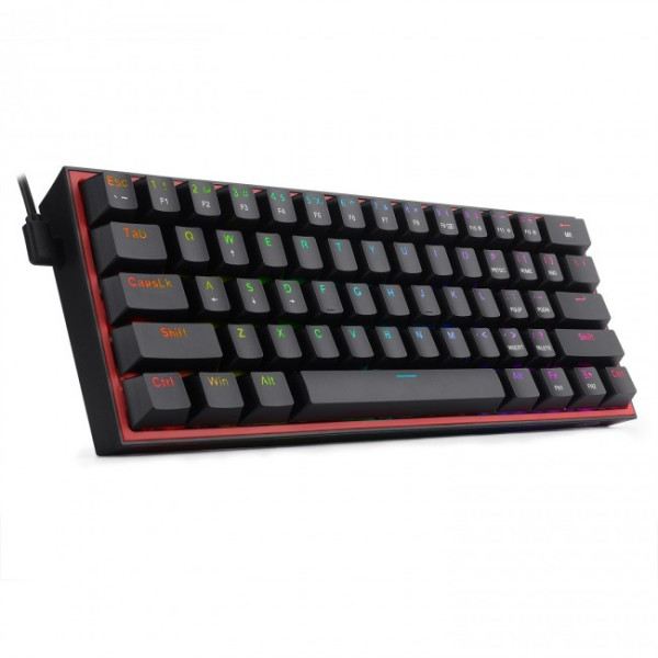 Redragon K617 Fizz RGB czarna