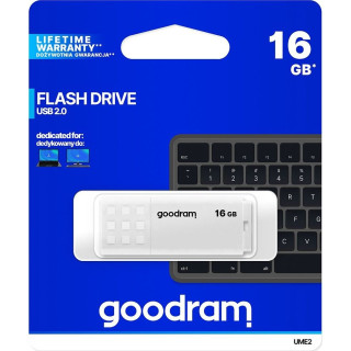 Pendrive GoodRam UME2 UME2-0160W0R11 (16GB; USB 2.0; kolor biały)