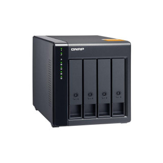 Qnap TL-D400S 4-bay tower expansion unit (with QXP-400eS-A1164 PCI host card and 1 SFF-8088 to SFF-8088 external cables)
