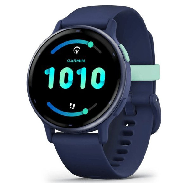 Garmin vivoactive 5 z czujnikiem tętna HRV Elevate Ox (granatowa ramka / granatowa koperta / granatowy pasek)
